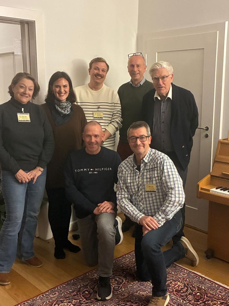 The BHA board, seven members standing together for a group portrait